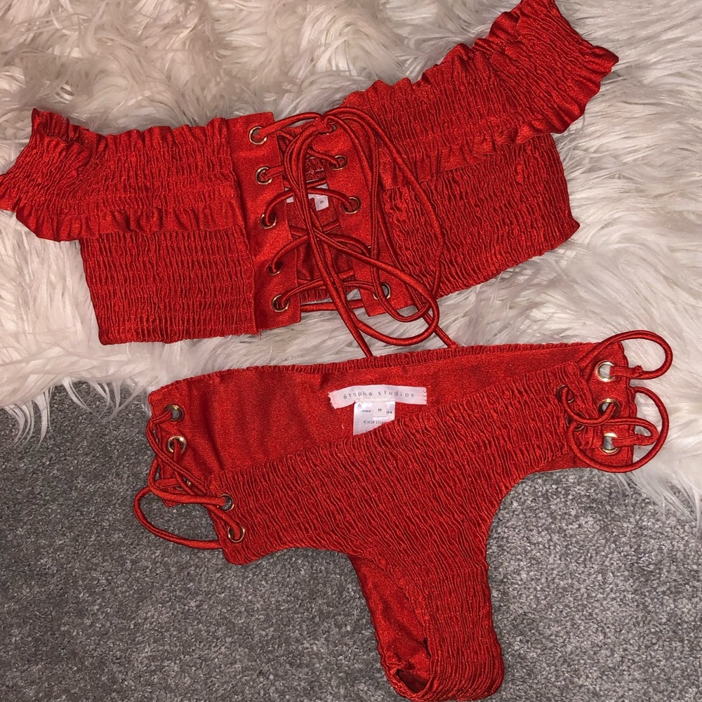 NEW Red/Orange bikini